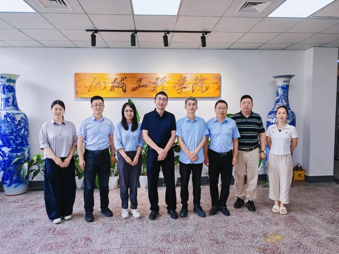 天津职业大学机电工程与自动化学院到访机械工程学院交流学生工作