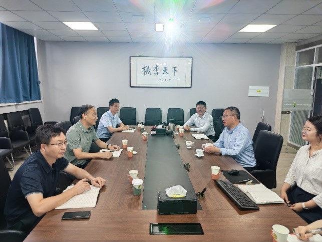 湖北文理学院一行到我校交流座谈