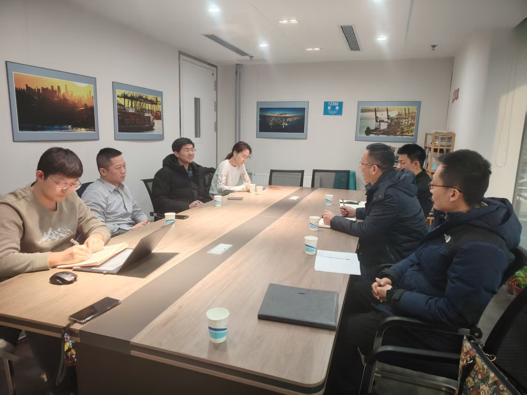 理学院赴津北数字产业发展集团开展专题调研