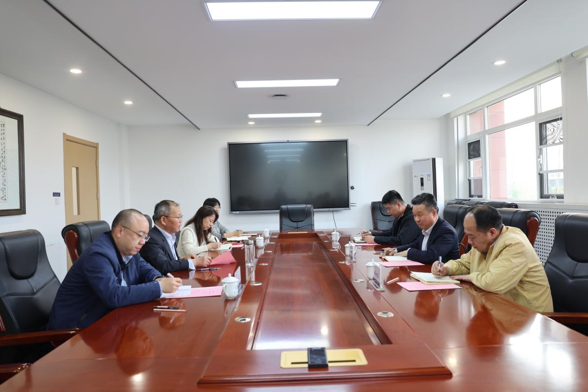 中资环绿色供应链（天津）有限公司一行来校座谈交流