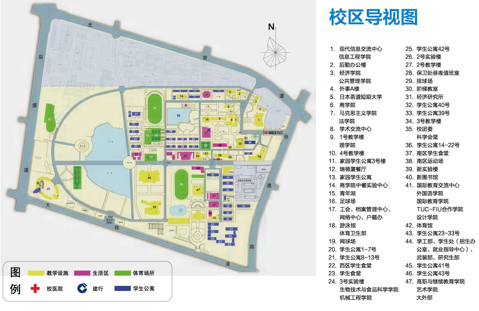 天津商业大学地理位置图片